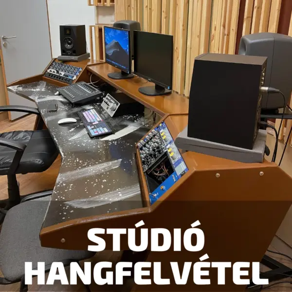 Stúdió hangfelvétel (óradíj)